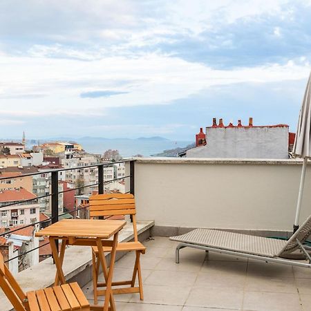 Apartament Mesmerizing Flat With Bosphorus View In Beyoglu Stambuł Zewnętrze zdjęcie